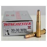 (20rd) 30-30 Win. Power-Point WINCHESTER Ammo