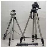 (3) Pcs - 2 Tripods (Photo Perfect/Velbon ...