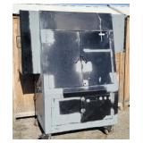 Huge Shop Built Steel Tool Box w/ Large Casters