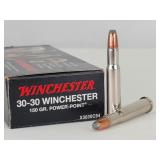 20rd 30-30 Power-Point Winchester Ammo