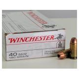 50rd 40 S&W JHP Winchester Ammo