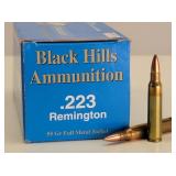50rd 223 FMJ Black Hills Ammo