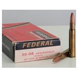 20rd 30-06 Sprg Hi-Shok Federal Ammo