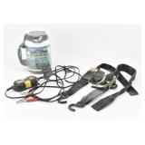 New Mega Mug, Battery Charger, Tie Down Straps