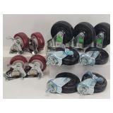 (11) Assorted Castor Rollers