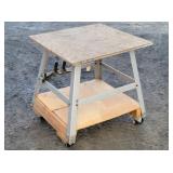 Tool Bench Work Station Stand on Wheels