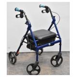 Mobility 4-Wheel Rollator Walker with Seat