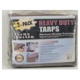 Heavy Duty Tarps 2 Pack 12
