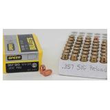 34rd .357 Sig Reload Ammo & 64ct Sig 125gr Bullets
