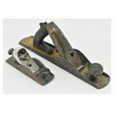 (2) Woodworking Planes: Antique DE 5 Jack Plane...