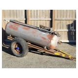 Portable Propane Tank Mounted on Trailer