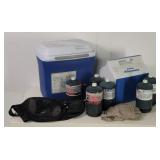 Cooler / Lunch Pail / Propane Bottles / Winter ...