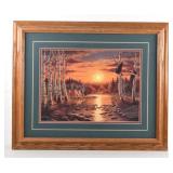 When Times Were Good by Frank D Miller Print