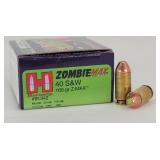 20rd 40 S&W Z-MAX Zombie Max Hornady Ammo