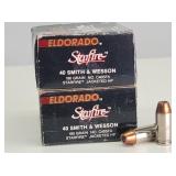 40rd 40 S&W JHP Starfire Ammo