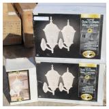 (3 sets) Hampton Bay Dusk to Dawn Wall Lanterns