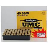 250rd 40 S&W FMJ-FN Remington Ammo