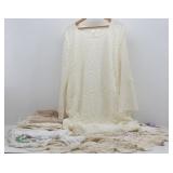 Lace Lot: Long Sleeve Dress / Blouse, Tree ...