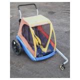 DUO Cruiser Tow Behind Bicycle Stroller