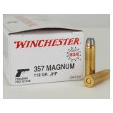 45rd 357 Mag JHP Winchester Ammo