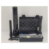 (2) Rechargeable LED Flashlights & Tactical...