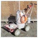 Paint Sprayer on Wheels w/ Hose