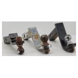 (3) Ball Mount Trailer Hitches