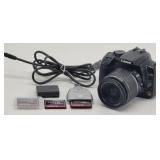Canon Rebel XTi Digital Camera w/ Cards