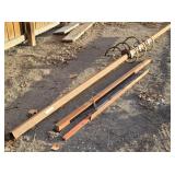 Implement Bars & 3 Spring Tooth Harrow Teeth