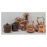 Vintage Farmhouse Kitchen Decor: Copper Rooster