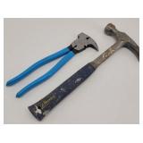 Estwing Hammer & Channellock 85 Fence Tool