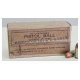 50rd .45 M1911 RN Remington Ball Ammo