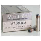 50rd 357 Mag SJSP Magtech Ammo