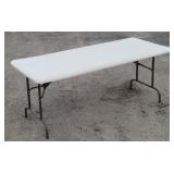 6' X 29'   Folding Table Molded Plastic Top