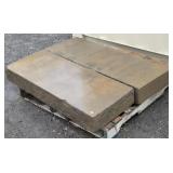 (2) Large Cast Stone Slabs / Blocks 46' X 18' X 6'