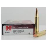 20rd .300 Win Mag CX Hornady Ammo
