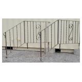 Wrought Iron Step Railings