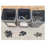(3) Buckets Pipe Clamps / Hangers: 1/2', 3/4', 1'