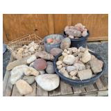 Pallet of Quartz / Granite & MIsc Rocks