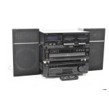 JVC Stereo Receiver, Double Cassette Deck...