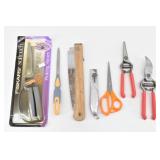 Snips, Scissors, Saw, Sharpener, Sheers
