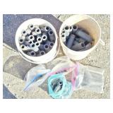 Action Manifolds & Sched 80 PVC Nipples, 2 Buckets