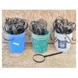 (3) Buckets of Adjustable Vent Pipe Hangers