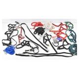 (7) Llama Lead Ropes & (12) Halters