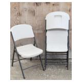 (4) Lifetime Folding Chairs
