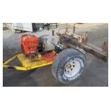 Custom Heavy Duty Log Splitter w/Trailer