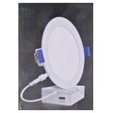 Volisun Recessed LED Slim Panel Light 12 Pack 6'