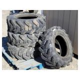 Four AD-Trak Backhoe Tires 12.5/80 18IMP