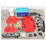 Llama Pack Gear: 2-Fleece Saddle Blankets..