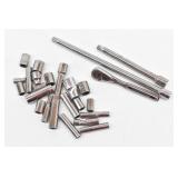 CRAFTSMAN SAE Sockets & 3 Extenders